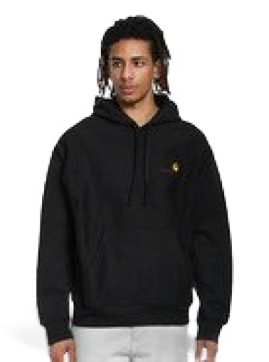 Sweatshirt Carhartt WIP Hooded American Script Svart | I028279.89.XX