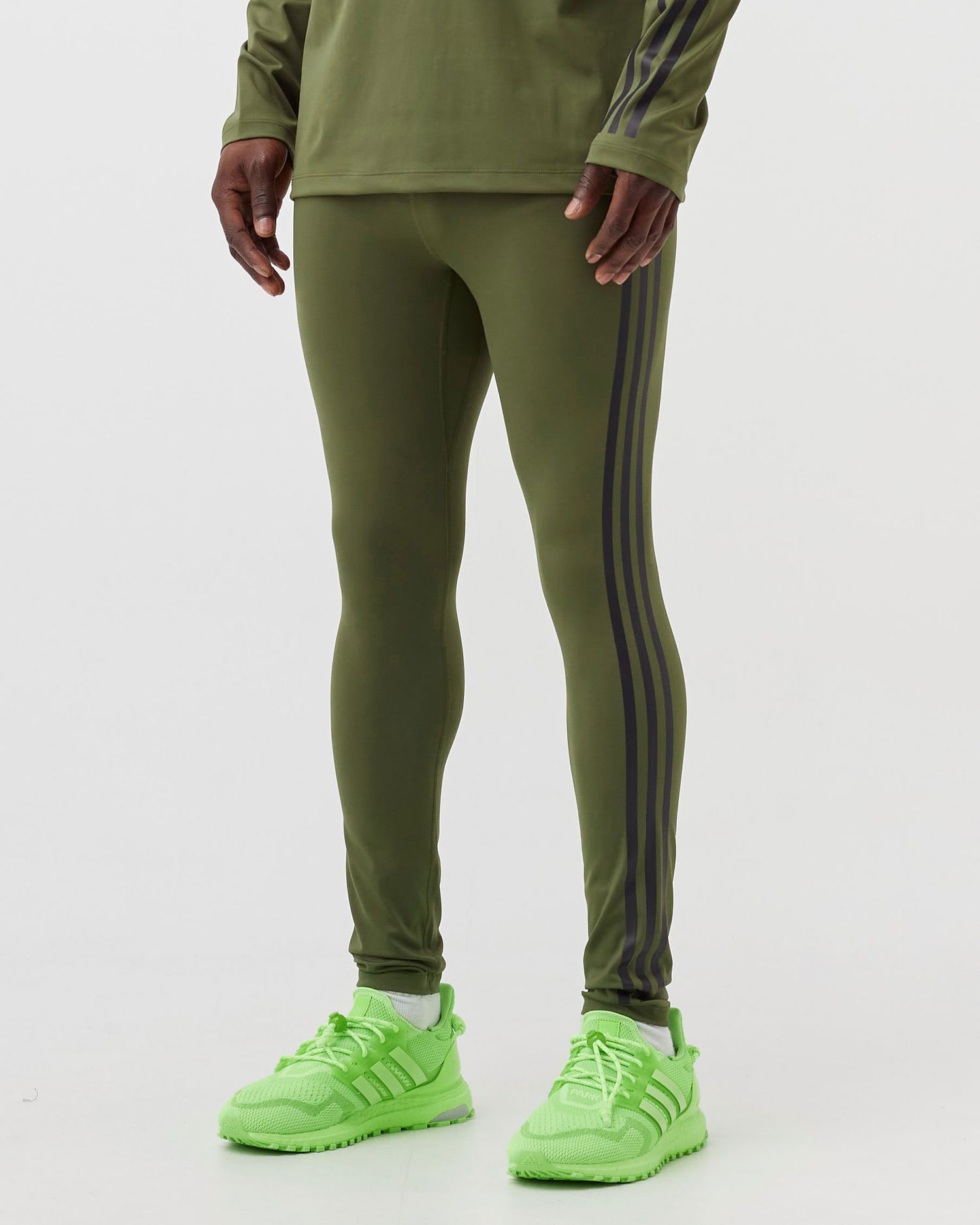 Strumpor adidas Originals x Ivy Park Mesh Tights Grön | 4065427432748, 1