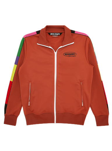 Jacka Palm Angels x Missoni Track Jacket Röd | PMBD001F21FAB0090310