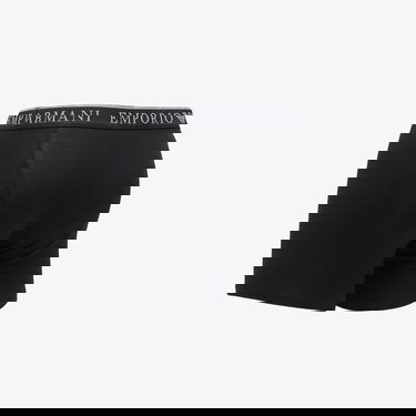 Boxare Emporio Armani EA7 Bottom Trunk 2-Pack Black/ Black Svart | EM000255AF10776MC108, 2