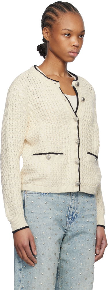 Sweater rag & bone Rag & Bone Daria Knit Cardigan Mörkblå | WAS24P045SD45, 4