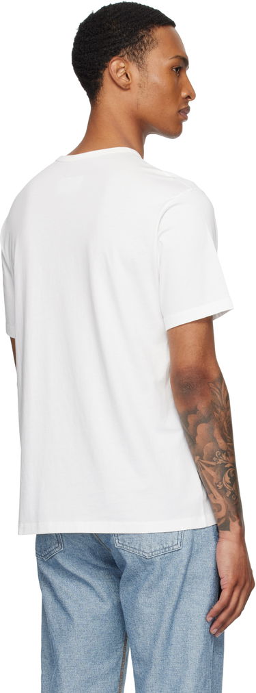 T-shirt Maison Margiela MM6 Maison Margiela Logo T-Shirt Vit | SH0GC0057 S24312, 2