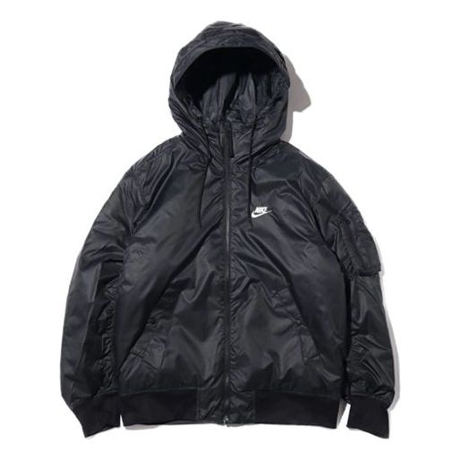 Bomberjacka Nike Sportswear Windrunner Hooded Jacket Svart | CJ4378-010