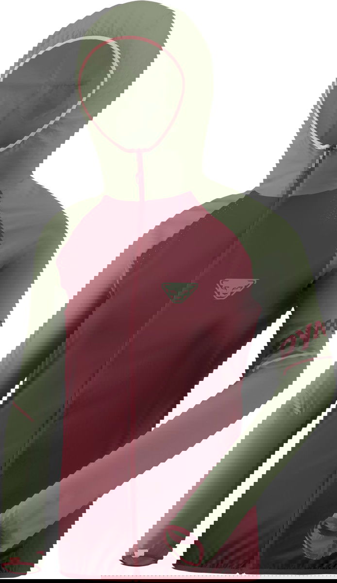 Vindjacka Dynafit Jacket With Hood WIND 2 Röd | 08-0000071155-5291, 1