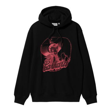 Sweatshirt Carhartt WIP Buddy Hoodie Svart | I032461_1V2_XX, 5