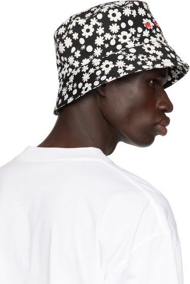 Hatt Marni Marni Pop Fields Bucket Hat Svart | CLZC0110PS UAC016, 2