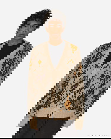 Sweater Carhartt WIP Jacquard Cardigan Beige | I032338 1T0XX, 1