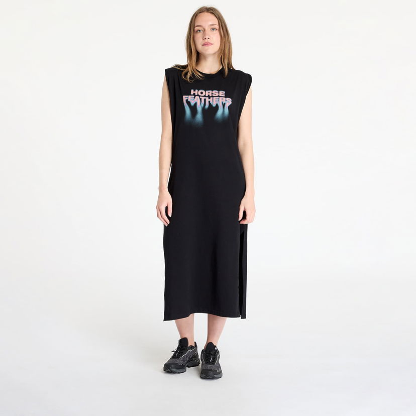 Klä Horsefeathers Horsefeathers Mary Sleeveless Midi Dress Svart | SW934B
