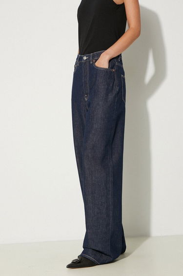 Jeans Samsoe Samsoe Samsoe Samsoe SHELLY Wide Leg Jeans Blå | F23400141, 3