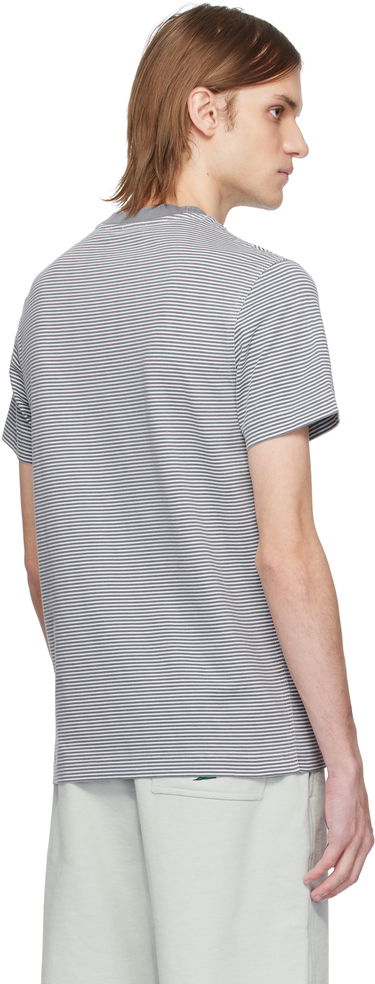 T-shirt Burberry Burberry Cotton Striped T-Shirt Grå | 8109141, 2