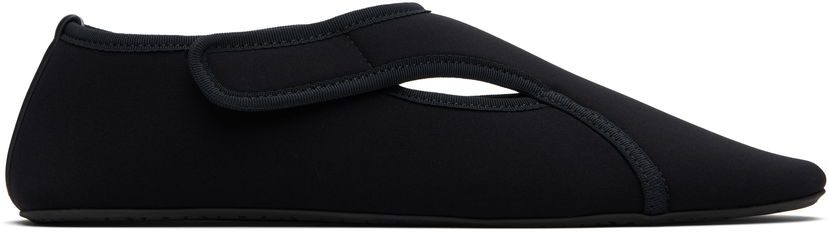 Sneakers och skor Alaïa ALAÏA Neoprene Ballerina Flats Svart | AA3A065A016