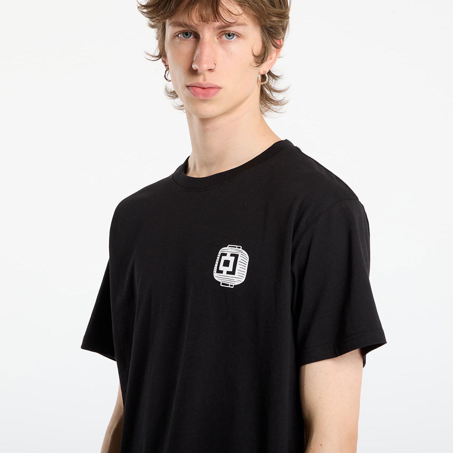 T-shirt Horsefeathers Asakusa T-Shirt Svart | SM1407A, 1