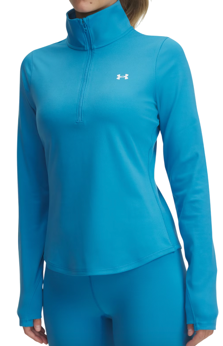 Sweatshirt Under Armour Motion Half Zip Top Blå | 6001618-452, 0