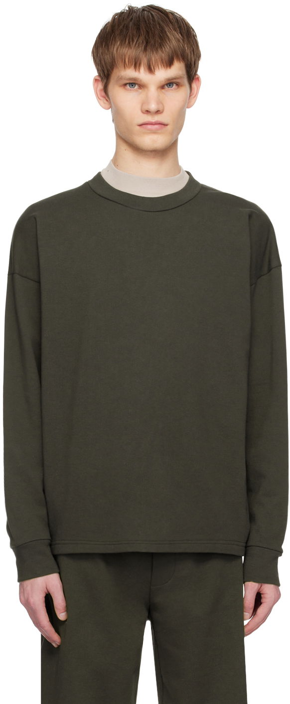 Sweatshirt The Row Relaxed Fit Sweatshirt Grön | 390-K290