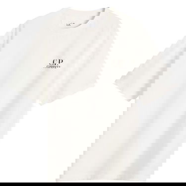 T-shirt C.P. Company Logo Print T-Shirt Vit | 19CMTS103A-005100W-103, 1