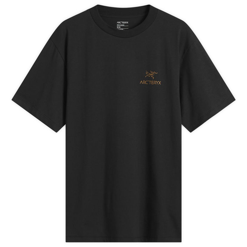 T-shirt Arcteryx Men's Kragg SL Cotton T-Shirt, Size Medium Svart | X000009535-001929