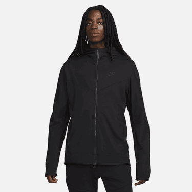 Sweatshirt Nike Tech Fleece Lightweight Hoodie Svart | DX0822-010, 0