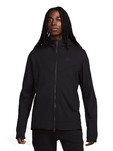 Sweatshirt Nike Tech Fleece Lightweight Hoodie Svart | DX0822-010