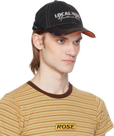 Keps Martine Rose Martine Rose Roll Back Baseball Cap Svart | 1168WP13014, 2