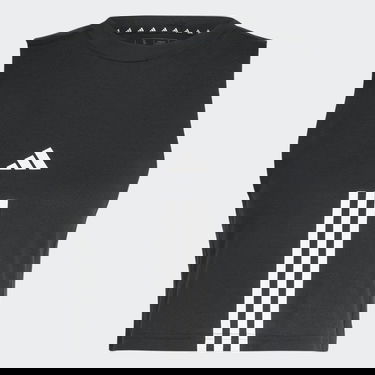 Crop top adidas Originals Train Essentials Train Cotton 3-Stripes Crop Top Svart | HR7847, 5