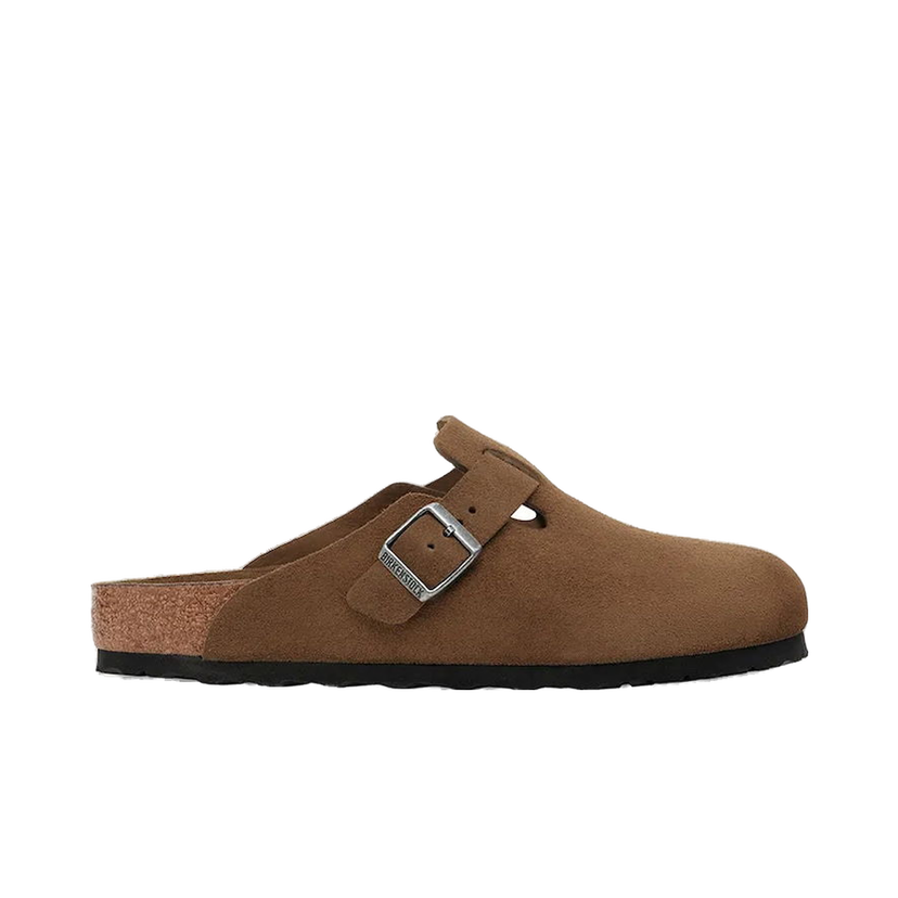Sneakers och skor Birkenstock Birkenstock Boston Suede Clogs Brun | 1030861