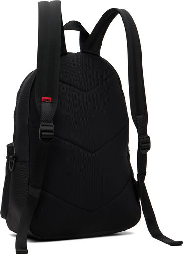 Ryggsäck BOSS HUGO Ripstop Backpack with Logo Patch Svart | 50551793, 3