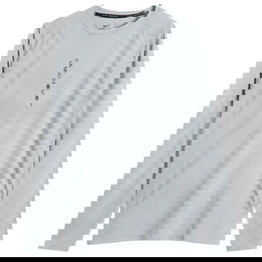 T-shirt Nike Stride Long Sleeve Running Top Grå | IM7836-077, 0