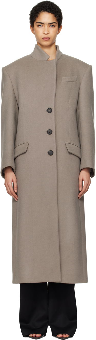 Rockar The Attico Attico Long Coat Grå | 250WCC00081 WWV058AA, 0
