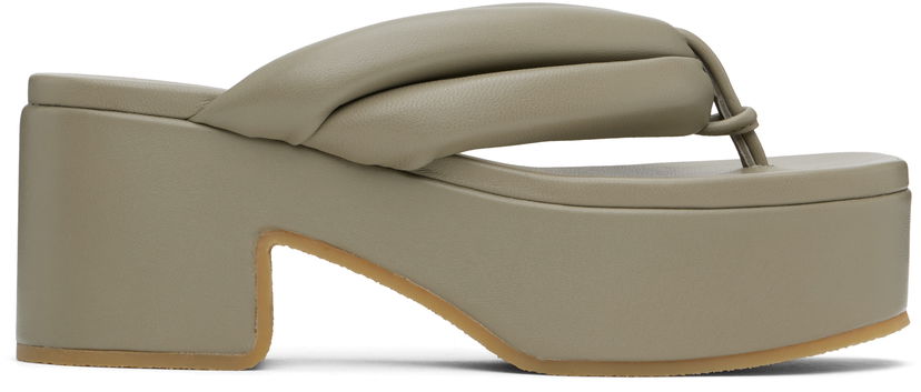 Tillbehör Dries Van Noten Dries Van Noten Platform Sandals Grön | WS251-1542-112