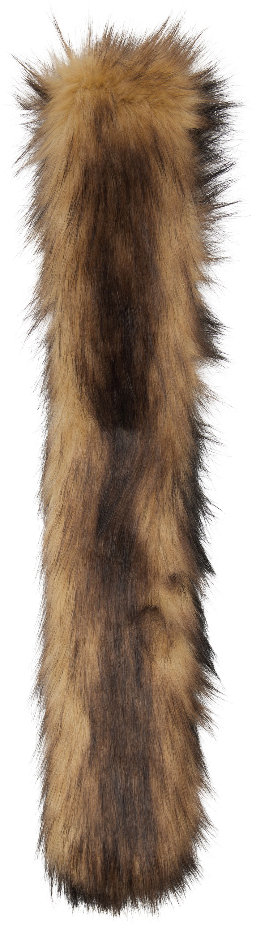 Halsduk Simone Rocha Simone Rocha Slim Faux Fur Scarf Brun | 1036 1255