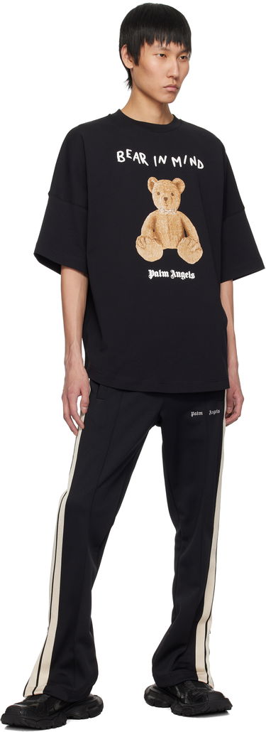 T-shirt Palm Angels Palm Angels 'Bear in Mind' Oversize T-Shirt Svart | PMAA002S25JER0021060, 3