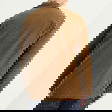 Skjorta Universal Works Fine Cord Bakers Overshirt, Size Small Brun | 33565-KHK, 3