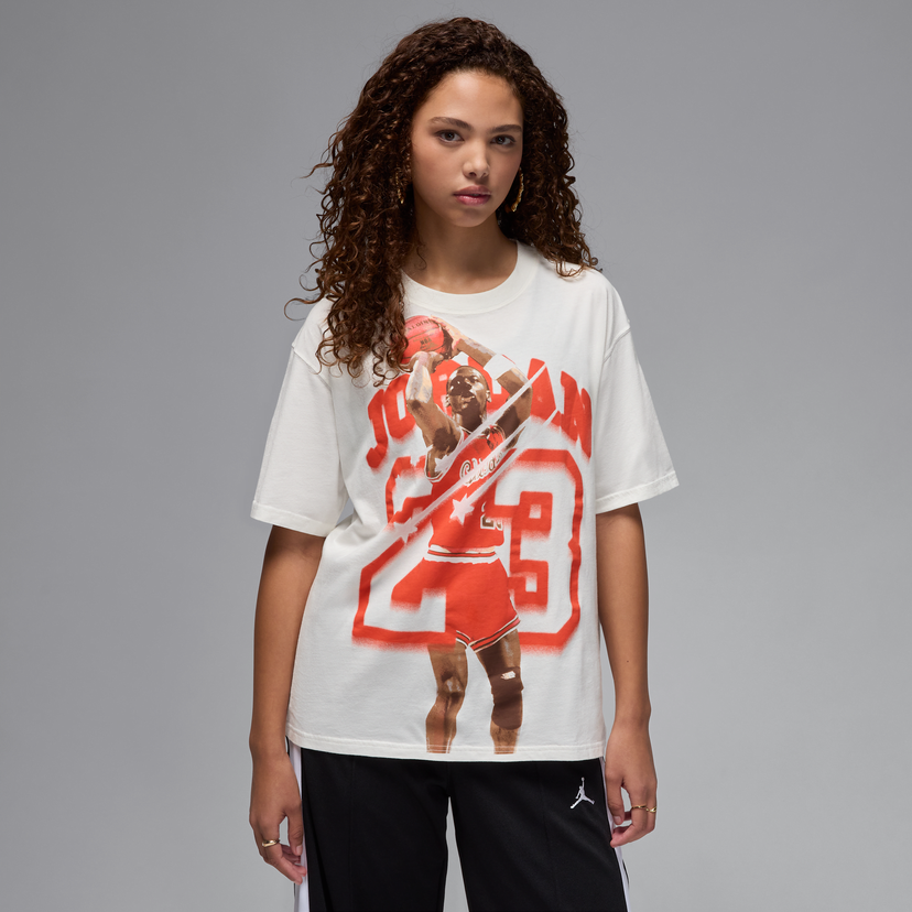 T-shirt Jordan Jordan Graphic T-Shirt Vit | HJ0139-133