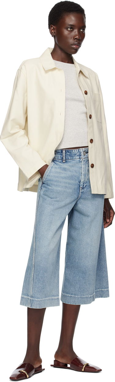 Jacka rag & bone Rag & Bone Savannah Shirt Jacket Vit | WAW25P20023902, 3