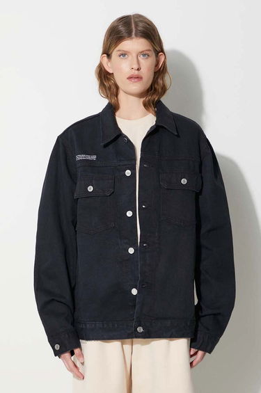 Jacka PANGAIA Pangaia Denim Jacket Svart | 10000973, 2