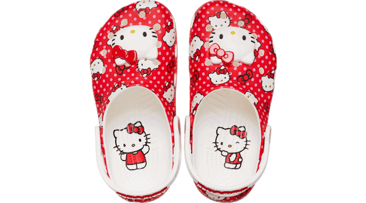 Sneakers och skor Crocs Hello Kitty Classic Clogs Röd | 210576-90H, 0