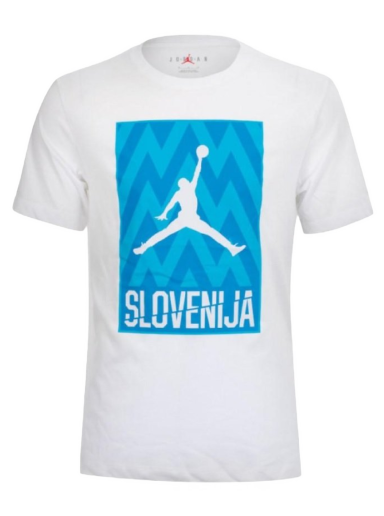 T-shirt Jordan SLO TEAM TEE Vit | sv0057-100