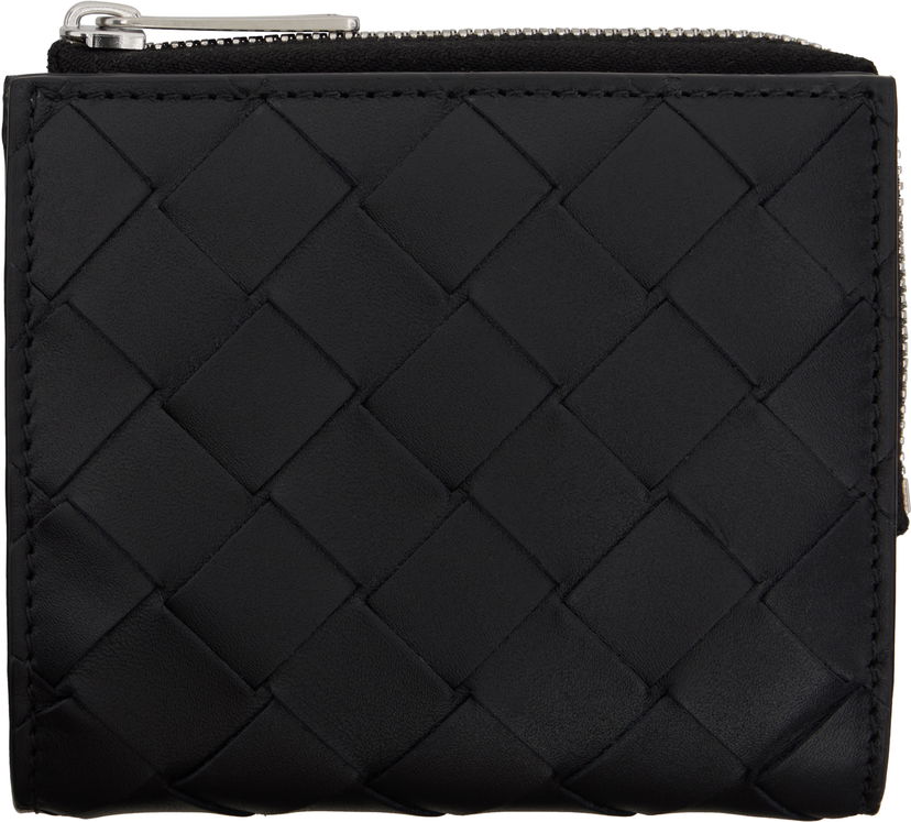 Plånbok Bottega Veneta Bottega Veneta Intrecciato Bi-Fold Wallet Svart | 775546VCPQ48803