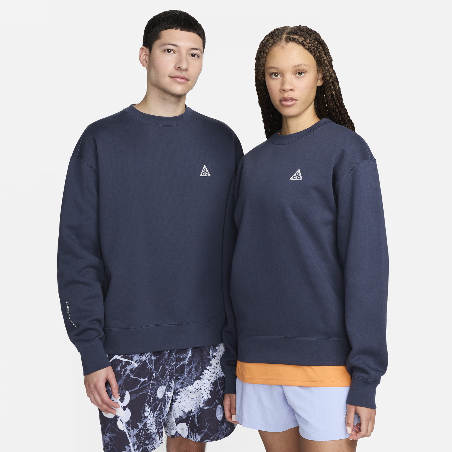 Sweatshirt Nike ACG Therma-FIT Crew Blå | DX9611-437, 0