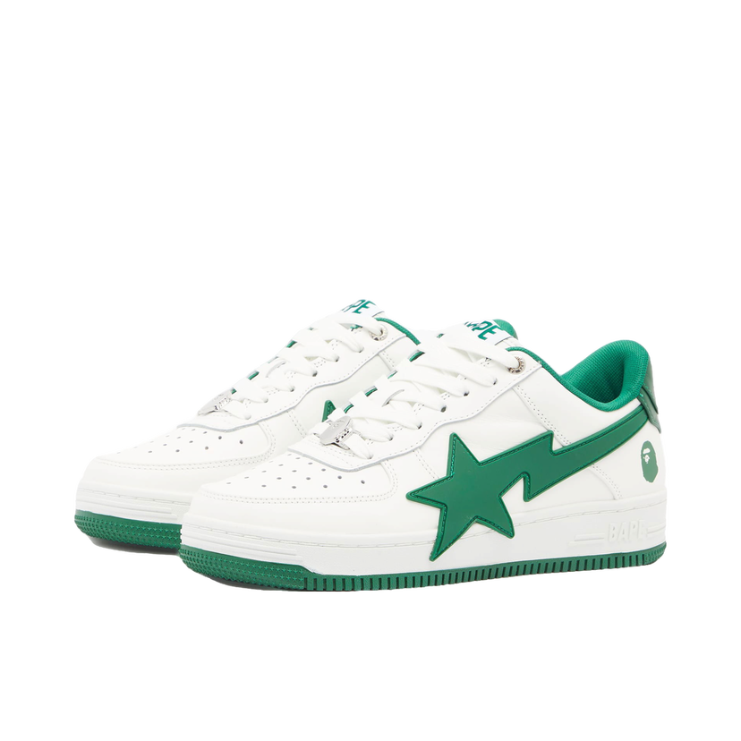 Sneakers och skor BAPE A Bathing Ape Bape Sta OS in Green, Size UK 10 | END. Clothing Vit | 001FWK201314M-GRN