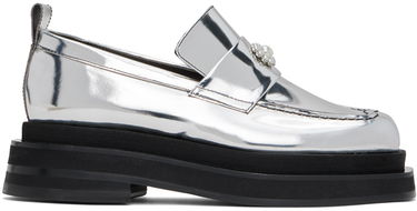 Tillbehör Simone Rocha Simone Rocha Heart Toe Platform Loafers Metallisk | LOF1D 0791, 0