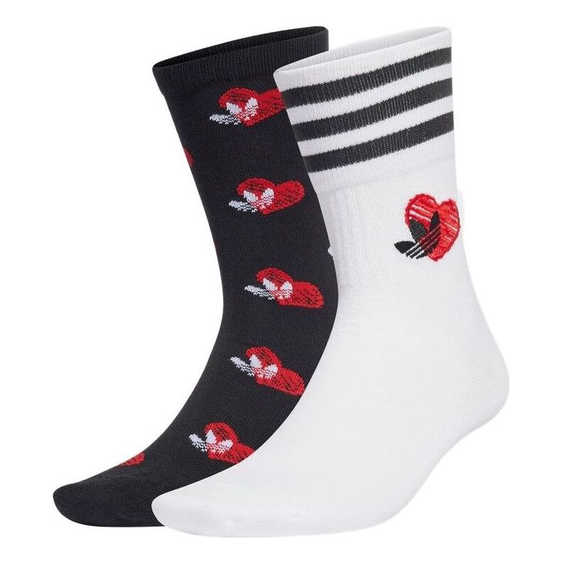 Strumpor adidas Originals adidas Mid-Cut Socks 2 Pairs Flerfärgad | HM4191