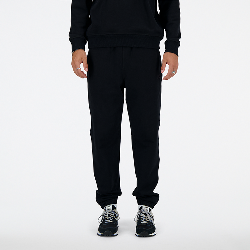 Träningsbyxor New Balance Sweatpants Svart | MP41508BK
