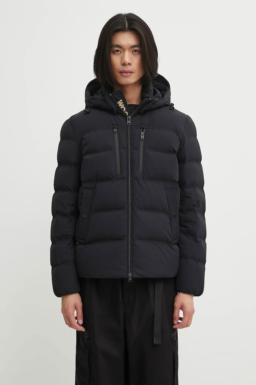 Pufferjacka WOOLRICH Woolrich Matt Stretch Puffer Jacket Svart | CFWOOU2088MRUT3107