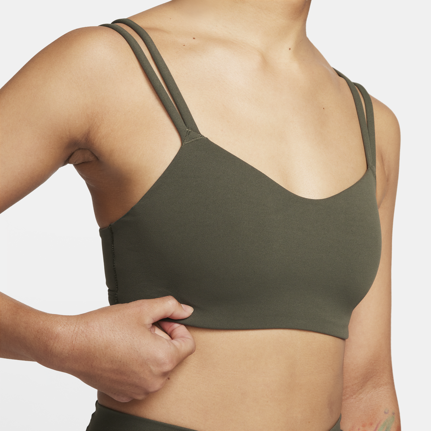 Behå Nike Alate Trace Bra Grön | DO6608-325, 0