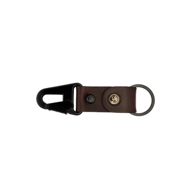 Nyckelringar Vasky Leather Keychain with Carabiner Brun | A-0223-004, 0