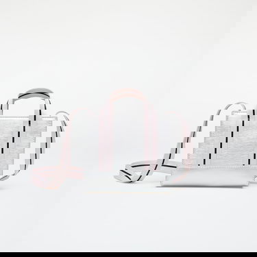 Handväska Palm Angels Palm Angels Kids Shiny Mini Tote Bag Metallisk | PGNA003F24FAB0017203, 1