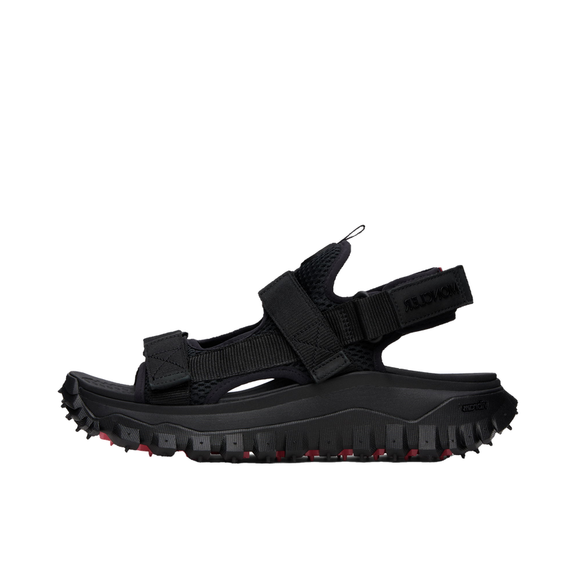 Sneakers och skor Moncler Moncler Trailgrip Vela Water-Repellent Sandals Svart | K109A4L00030M3808