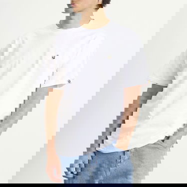 T-shirt BAPE Bathing Ape ABC Camo One Point Tee, Size Large Vit | 001TEL301004M-WGN, 2