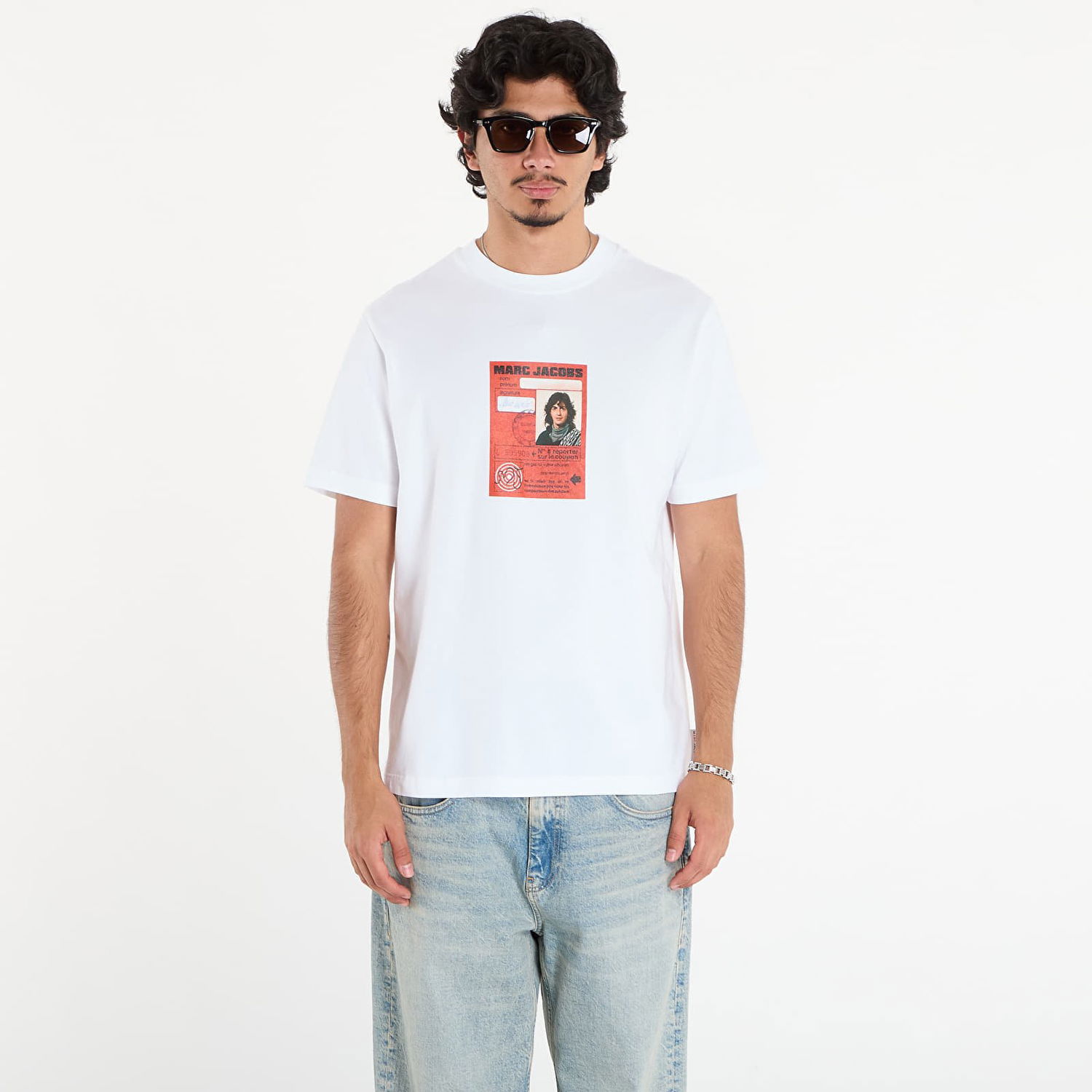 T-shirt A.P.C. A.P.C. x Marc Jacobs T-Shirt Vit | COHKS-M26553 AAB, 0